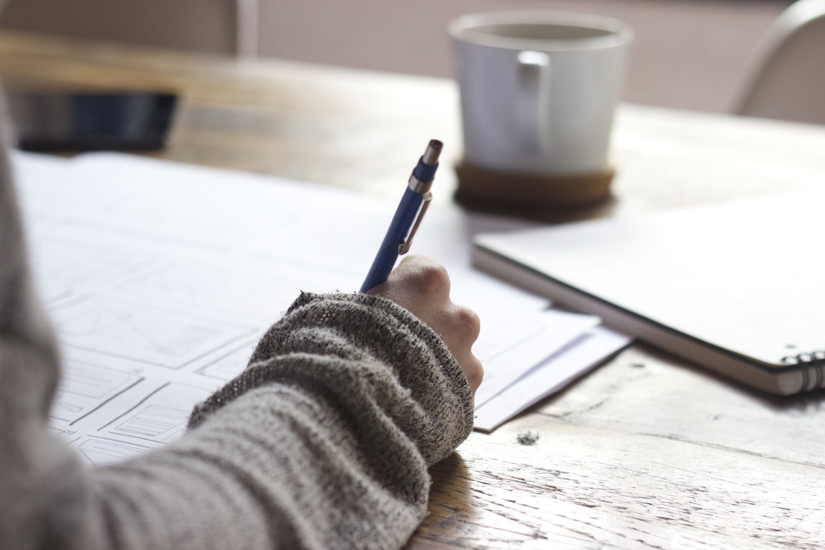 Calendar and planning documents for retirement timing